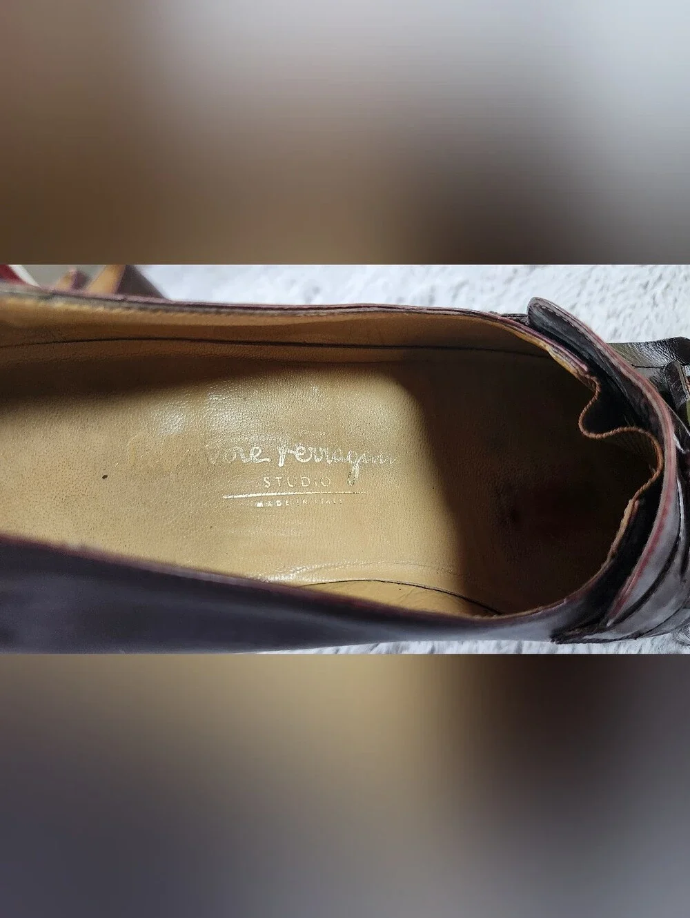 Salvatore Ferragamo Studio Men's Dress Shoes ,2 Pairs Size 7 EE Italian Leather.
